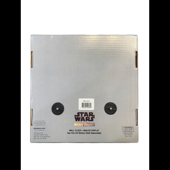 Star Wars Mandalorian Wall Clock NEW - Picture 6 of 6